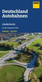ADAC LänderKarte Deutschland Autobahnen