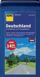 ADAC KartenSet Deutschland blatt 1-20 in Kartentasche 2016/2017