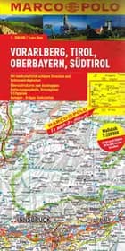 Vorarlberg, Tirol, Oberbayern, Südtirol, Marco Polo 1:200.000