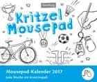 Kritzel - Doodle Mousepad Kalender 2017