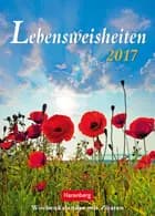 Lebensweisheiten - Pearls of Wisdom Wochenkalender 2017