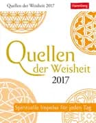 Quellen der Weisheit - Sources of Wisdom Wissenskalender 2017