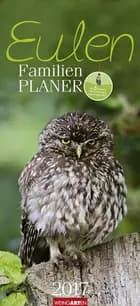 Familienplaner Eulen - Family Planner Owls 2017