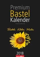 Bastelkalender schwarz 2018