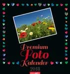 Foto Kalender Herz black 2018