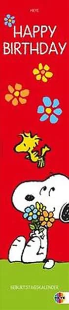 Snoopy Geburtstagskalender 2017