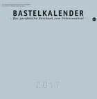 Bastelkalender 17 silber mittel 2017