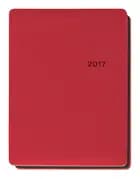 Tabletcalendar rot klein 2017