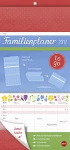 Familienplaner to go Blumen 2017