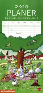 Puth Gänse Familienplaner Kalender 2018