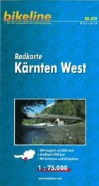 Kärnten West, Bikeline Radkarte - Esterbauer