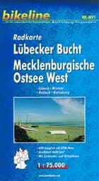 Lübecker Bucht, Mecklenburgische Ostsee West, Bikeline Radkarte - Esterbauer