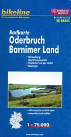 Radkarte Oderbruch Bernimer Land : Strausberg - Bad Freienwalde - Frankfurt an der Oder - Kostrzyn - Esterbauer
