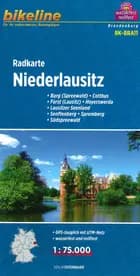 Niederlausitz, Bikeline Radkarte - Esterbauer