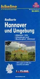 Hannover und Umgebung Radkarte