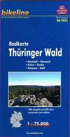 Radkarte Thüringer Wald