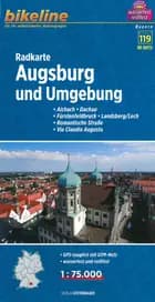 Augsburg und Umgebung: Aichach, Dachau, Fürstenfeldbruck, Landsberg/Lech, Romantische Strasse, Via Claudia Augusta - Esterbauer