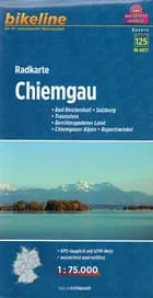 Chiemgau Radkarte: Bad Riichenhall, Salzburg, Traunstein, Berchtesgadener Land, Chiemgauer Alpen, Rupertiwinkel - Esterbauer