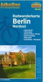 Berlin Nordost Radwanderkarte: Angermünde, Ahrensfelde, Berlin-Pankow, Bernau, Bad Freienwalde, Rüdersdorf, Schorfheide - Esterbauer