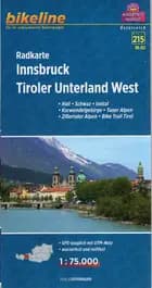 Innsbruck, Tiroler Unterland West : Hall, Schwaz, Inntal, Karwendelgebirge, Tuxer Alpen, Zillertaler Alpen, Trail Tirol - Esterbauer