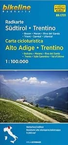 Radkarte Südtirol Dolomiten: Bozen, Bruneck, Eisacktal, Pustertal - Esterbauer