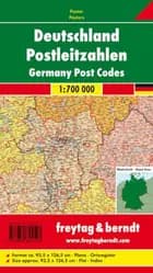 Deutschland Postleitzahlenkarte - Germany Post Codes