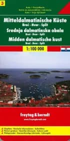 Mitteldalmatinische Küste: Brac  Hvar  Split