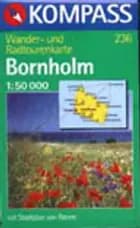 Bornholm, Kompass Wanderkarte 236