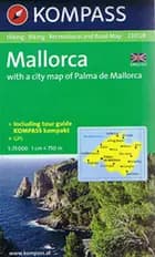 Mallorca, Kompass Hiking Map 230GB
