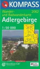 Adlergebirge (Orlicke Hory), Kompass Wander- u. Radwanderkarte 2062