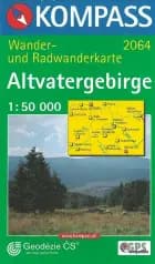 Altvatergebirge (Jeseniky), Kompass Wander- u. Radwanderkarte 2064