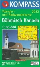 Böhmisch Kanada, Kompass Wander- und Radwanderkarte 2032