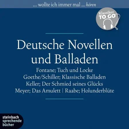 Deutsche Novellen - ausgewählte Novellen und Balladen af Gottfried Keller
