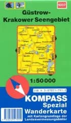 Güstrow-Krakower Seengebiet, Kompass Wanderkarte 1007