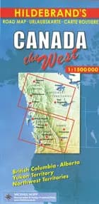 Canada, The West, Hildebrands Road Map