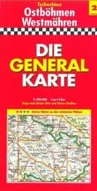 Tschechien Generalkarte Blad 2: Böhmen Ost, Mähren West