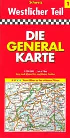 Schweiz Generalkarte Blad 1: Schweiz- Westlicher Teil