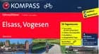 Kompass Fahrradführer 6901: Elsass, Vogensen