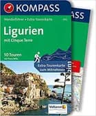 Ligurien mit Cinque Terre Wanderführer mit Tourenkart
