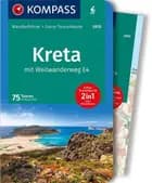 Kreta mit Weitwanderweg E4 Wanderführer mit Tourenkart
