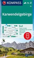 Karwendelgebirge, Kompass Wandern - Rad - Skitouren 26 - Mair-Dumont/Kompass