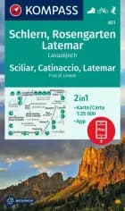 Schlern, Rosengarten, Latemar, Lavazejoch / Sciliar, Catinaccio, Latemar, Passo di Lavaze