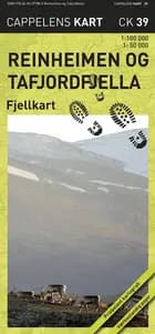 Reinheimen og Tafjordfjella fjellkart