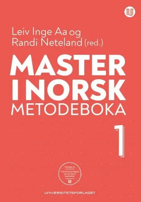 Master i norsk : metodeboka 1 af Leiv Inge Aa