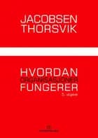 Hvordan organisasjoner fungerer - Jan Thorsvik, Dag Ingvar Jacobsen