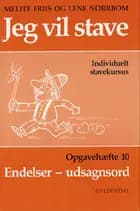 Jeg vil stave. Endelser - udsagnsord