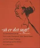 Så er det sagt!