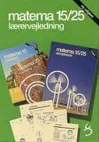 Matema 15/25, lærervejledning af Ib Trankjær, Leif Ørsted Petersen og Vagn Harbo