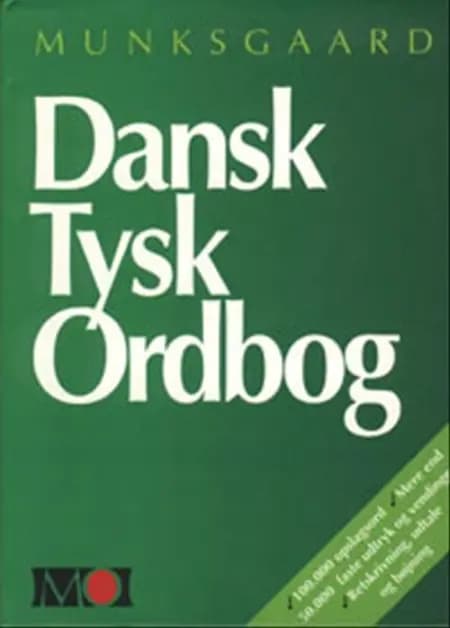 Dansk-tysk ordbog af Henrik Lange