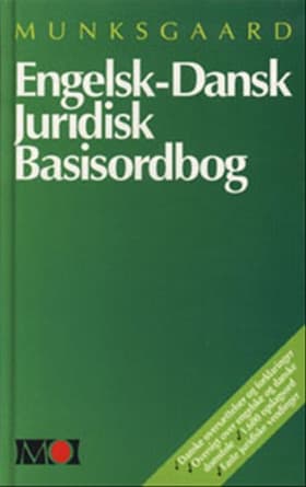 Engelsk-Dansk juridisk basisordbog af Sandro Nielsen